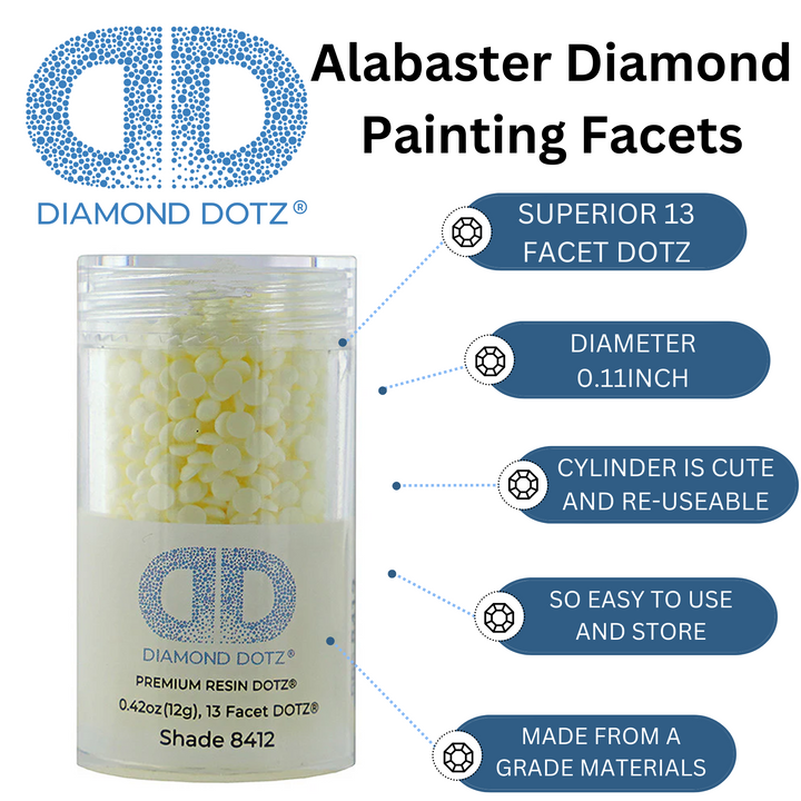 Diamond Dotz 2.8MM 12G DOTZ Cylinder - Alabaster