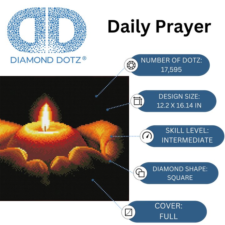 Diamond Dotz Daily Prayer - 16.14 x 12.2 in
