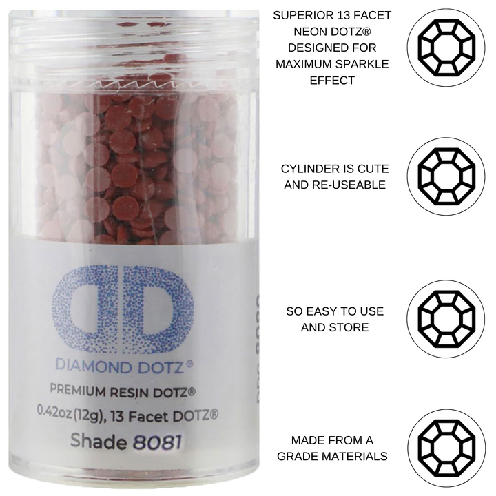 Diamond Dotz 2.8MM 12G DOTZ Cylinder - Sangria