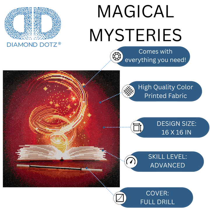 Diamond Dotz Magical Mysteries - 16 x 16 in