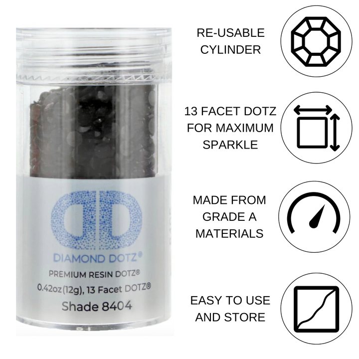 Diamond Dotz 2.8MM 12G DOTZ Cylinder - Purple Brown