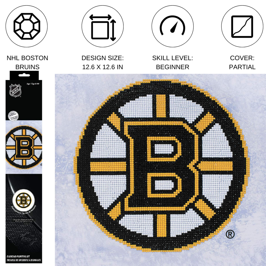Diamond Dotz NHL Boston Bruins - 12.6 x 12.6 in