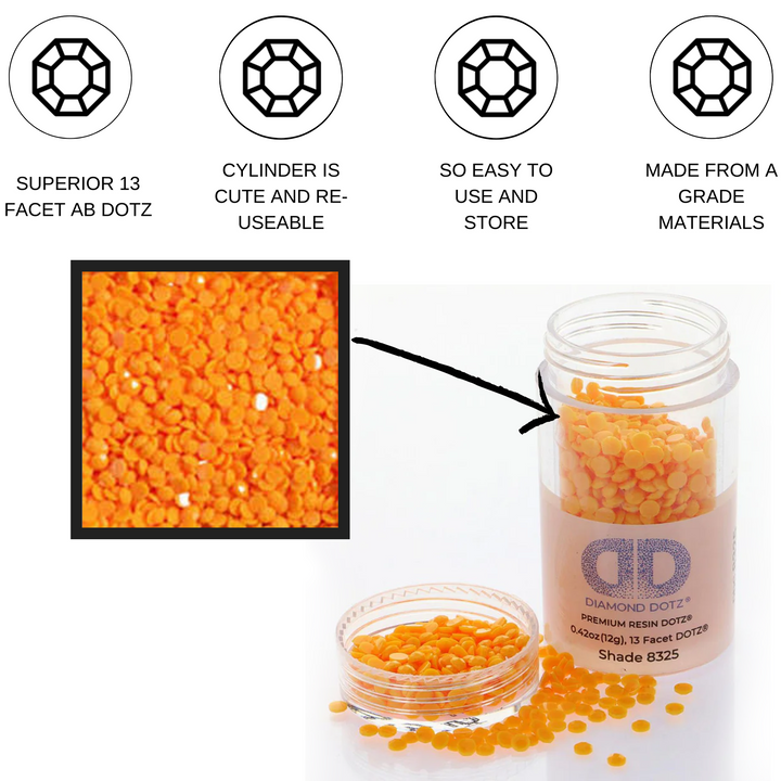 Diamond Dotz 2.8MM 12G DOTZ Cylinder - Marigold