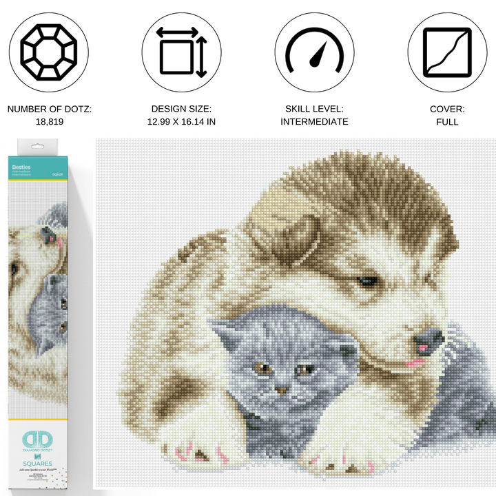 Diamond Dotz Besties - 12.99 x 16.14 in