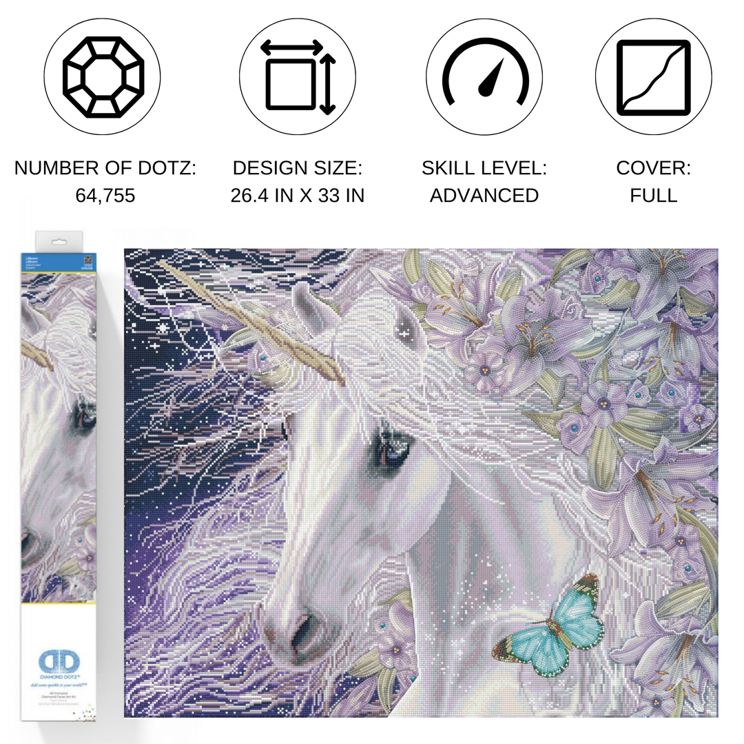 Diamond Dotz Lillicorn - 26.4 x 33 in