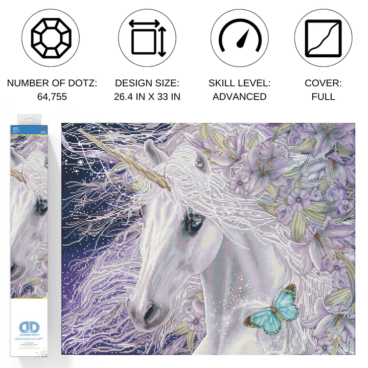 Diamond Dotz Lillicorn - 26.4 x 33 in