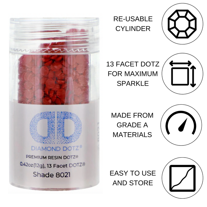 Diamond Dotz 2.8MM 12G DOTZ Cylinder - Crimson