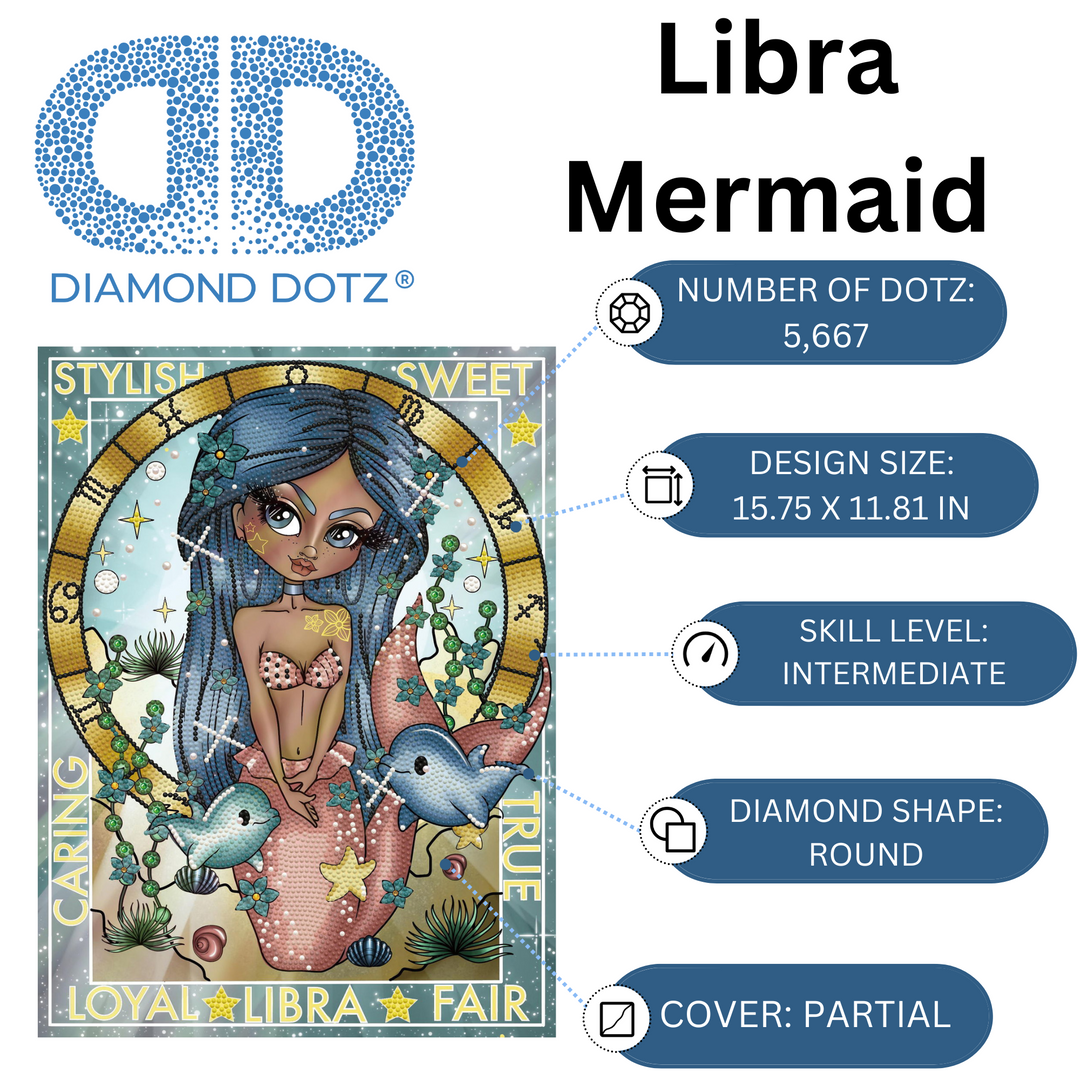 Diamond Dotz Libra - 15.75 x 11.81 in