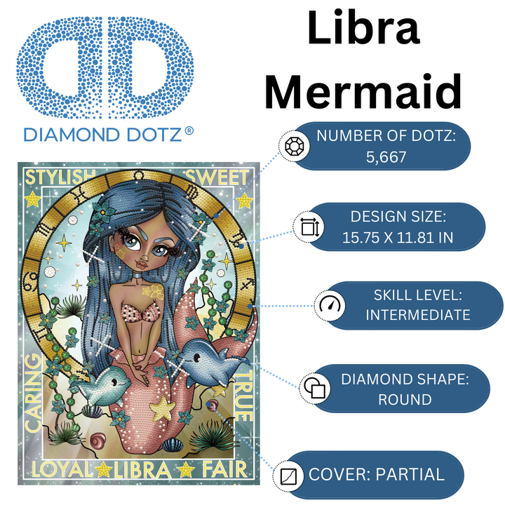 Diamond Dotz Libra - 15.75 x 11.81 in
