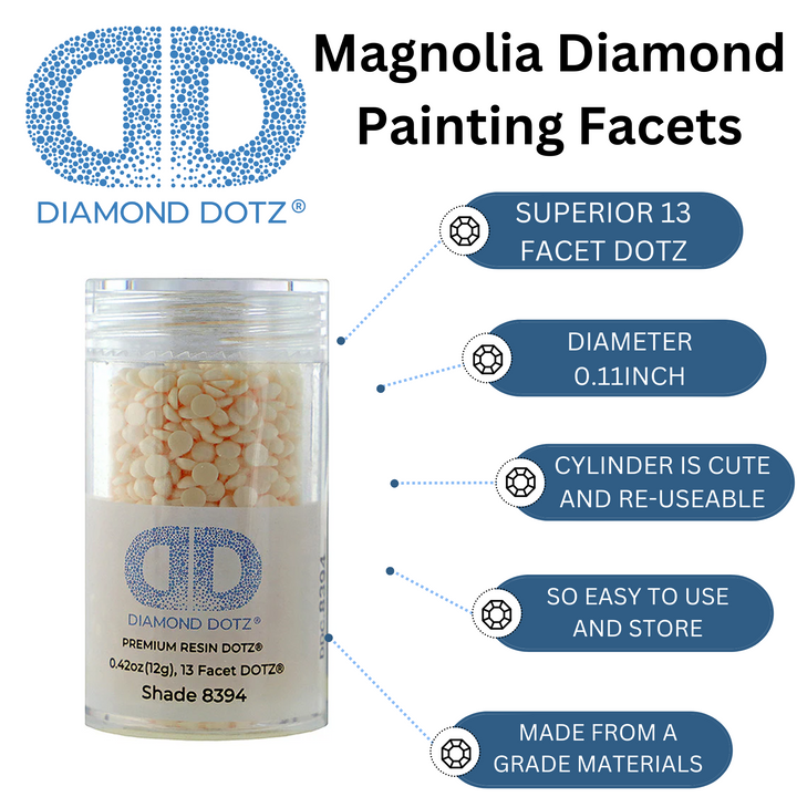Diamond Dotz 2.8MM 12G DOTZ Cylinder - Magnolia