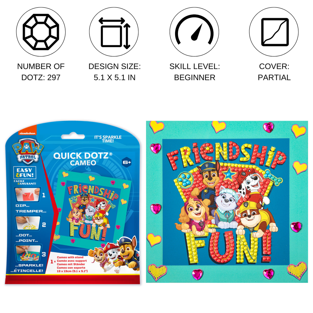 Diamond Dotz PAW PATROL Friendship FUN! - 5.1 x 5.1 in