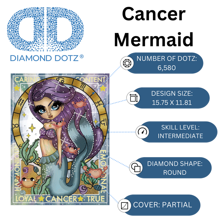Diamond Dotz Cancer - 15.75 x 11.81 in