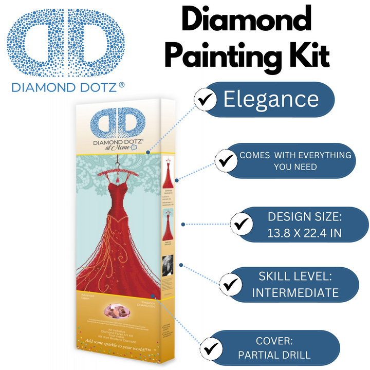 Diamond Dotz Elegance - 13.8 x 22.4 in