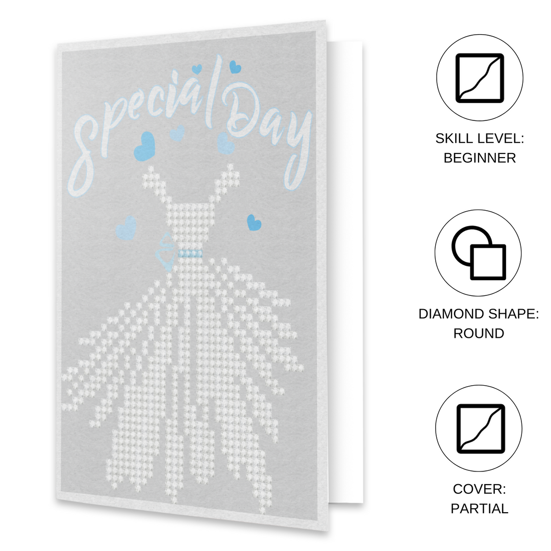 Diamond Dotz Special Day - Diamond Painting Greeting Card