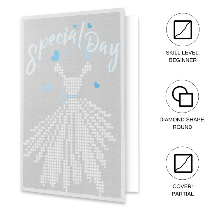 Diamond Dotz Special Day - Diamond Painting Greeting Card