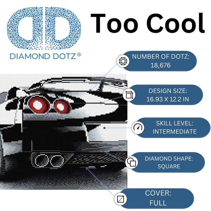 Diamond Dotz Too Cool - 16.93 x 12.2 in