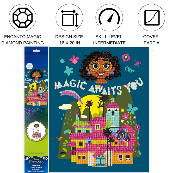 Diamond Dotz Encanto Magic - 16 x 20 in
