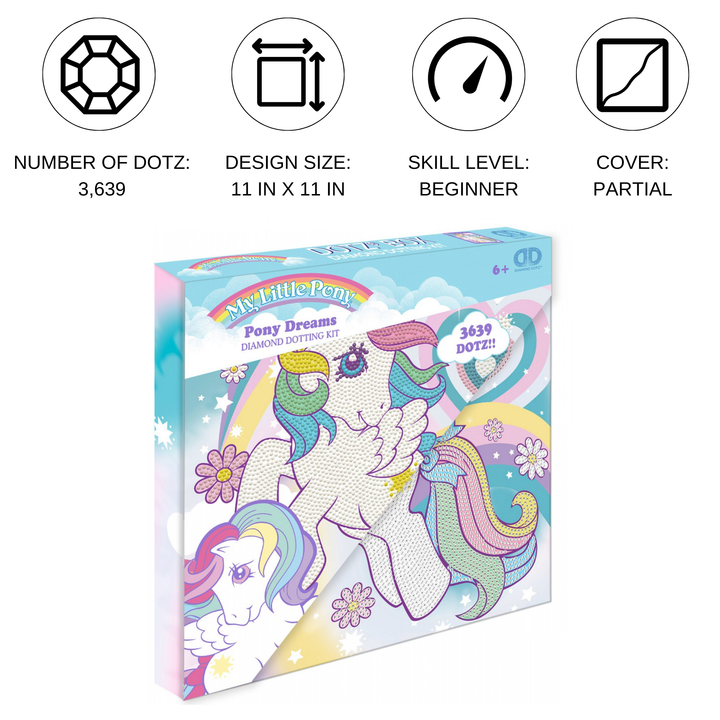 Diamond Dotz Pony Dreams - 15.7 x 15.7 in