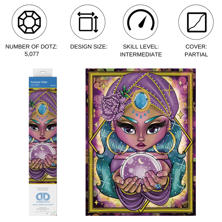 Diamond Dotz Fortune Teller - 15.75 x 11.81 in