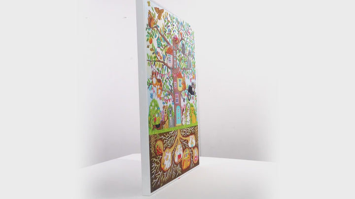 Diamond Dotz Tree House Family - 30 x 22.2 in
