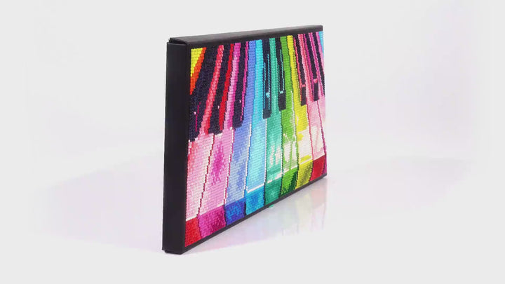 Diamond Dotz Rainbow Keyboard - 7.8 x 15.6 in