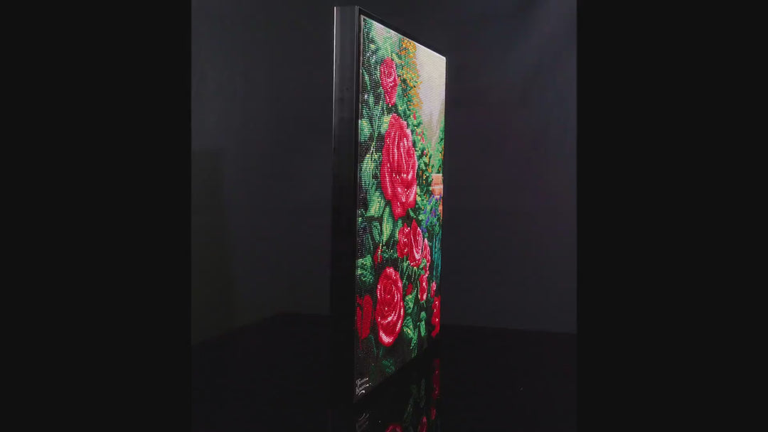 Diamond Dotz A Perfect Red Rose - 20.3 x 16.4 in