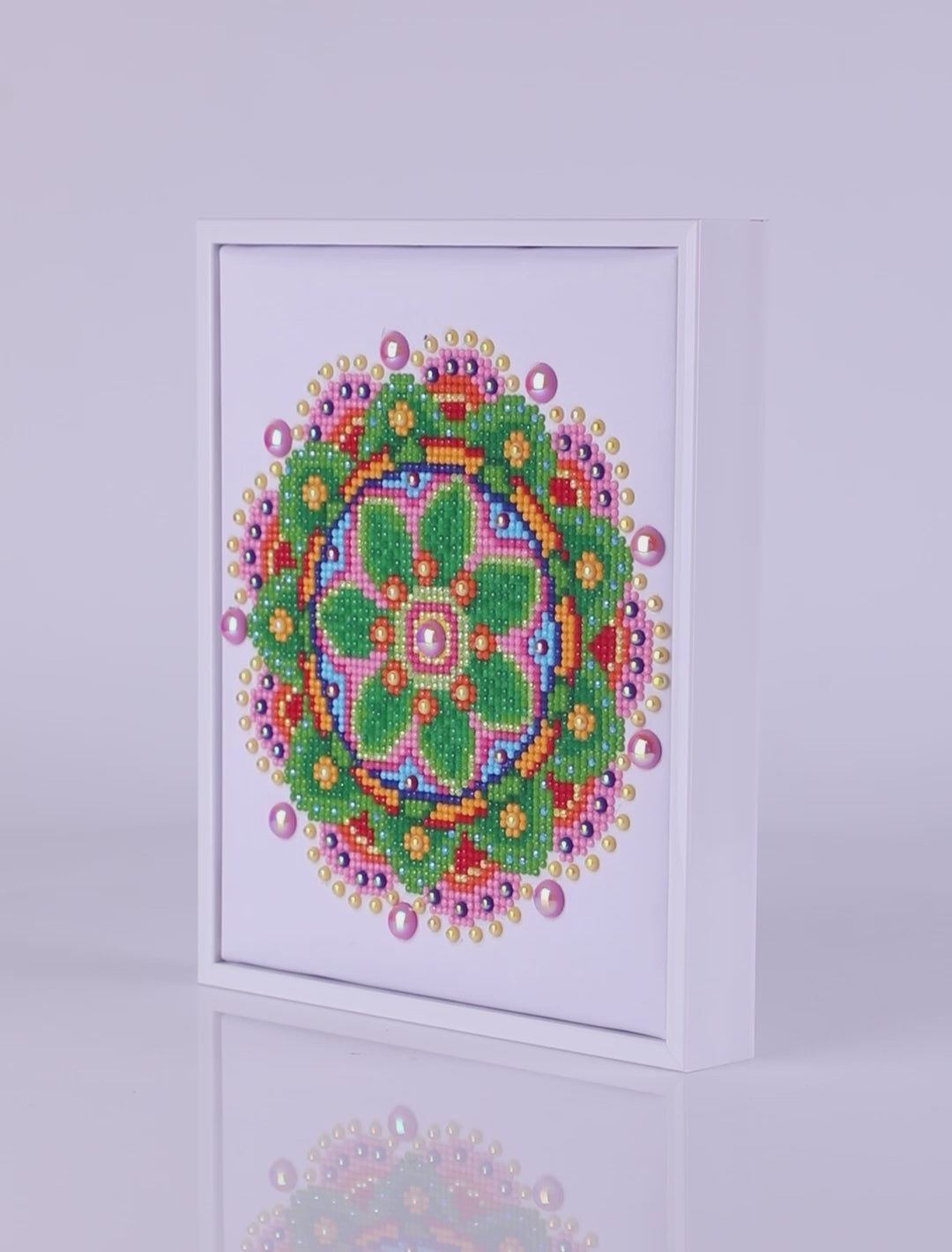 Diamond Dotz Flower Mandala - 8 x 10 in