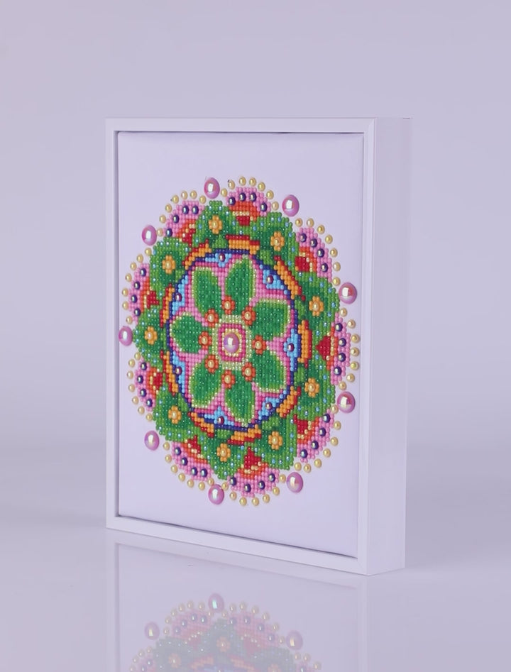 Diamond Dotz Flower Mandala - 8 x 10 in