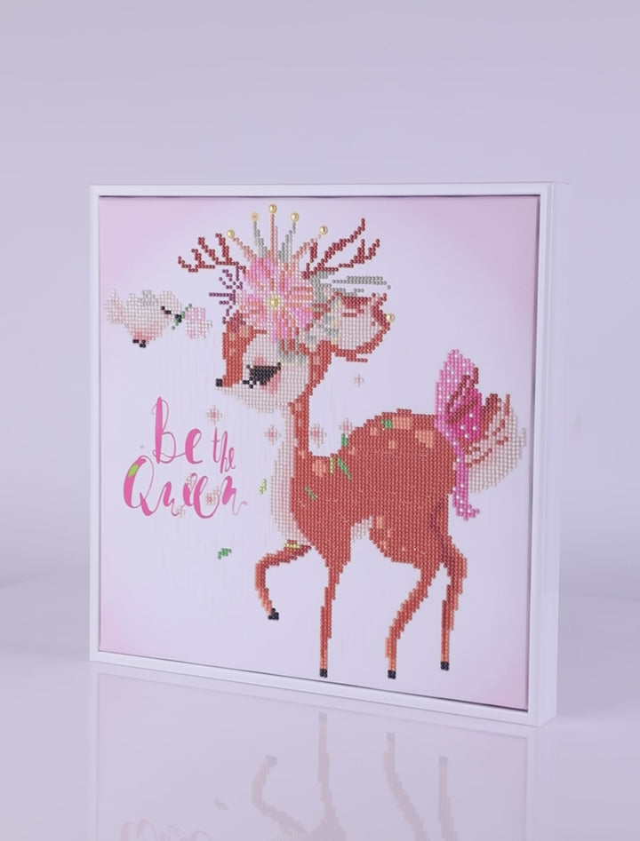 Diamond Dotz Be The Queen - 13.8 x 13.8 in