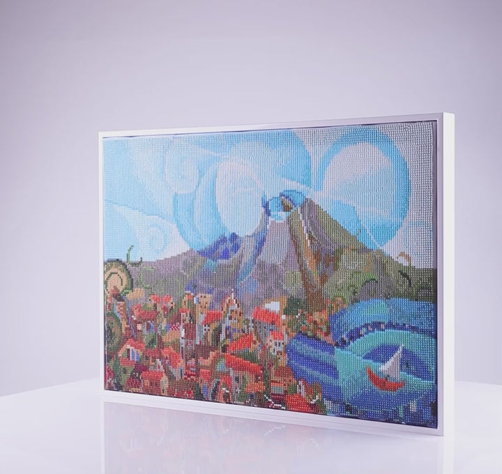 Diamond Dotz Mount Vesuvius - 14.57 x 20.47 in