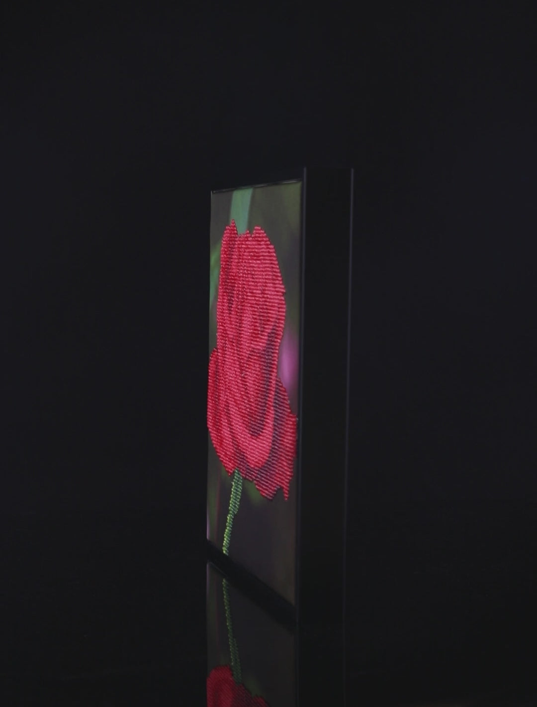 Diamond Dotz Rose Bud - 12 x 12 in