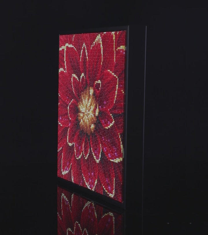 Diamond Dotz Dahlia - 12 x 12 in