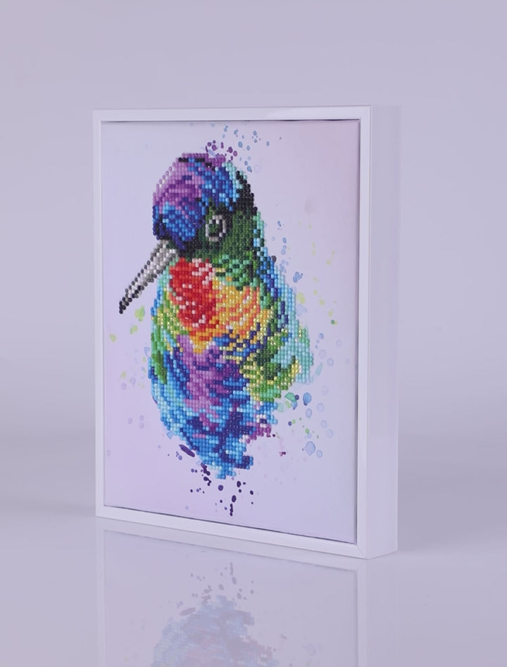 Diamond Dotz Rainbow Feathers - 10.6 x 8.7 in