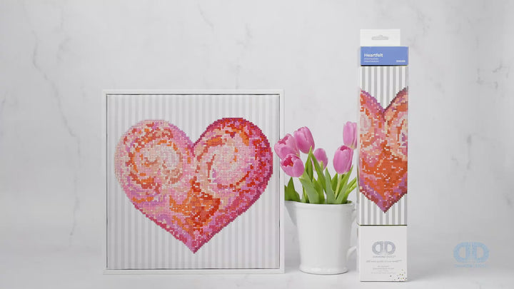 Diamond Dotz Heartfelt - 12 x 12 in