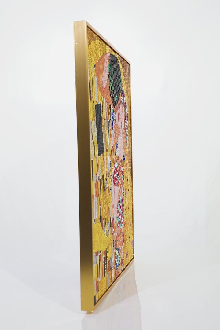 Diamond Dotz The Kiss (apres Klimt) Masterclass - 22.1" x 28.0"