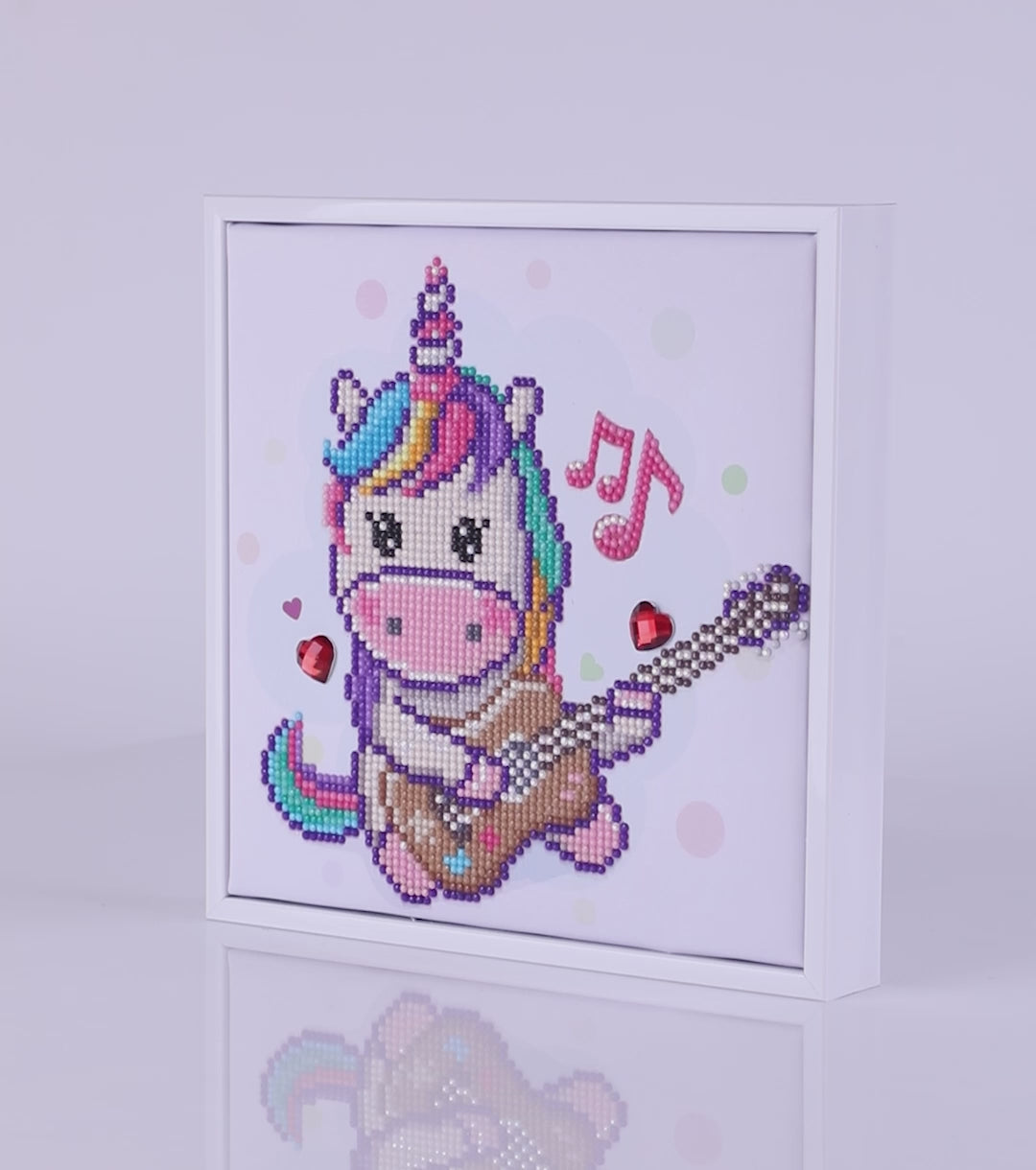 Diamond Dotz Music Fills My Heart - 9 x 9 in