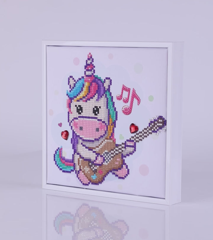 Diamond Dotz Music Fills My Heart - 9 x 9 in