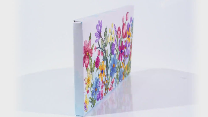 Diamond Dotz Field Flowers - 7.8 x 15.6 in