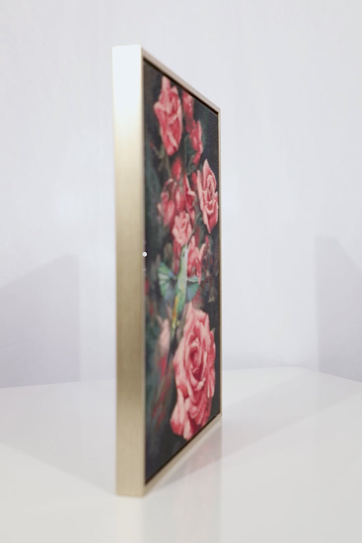 Diamond Dotz Roses & Hummingbird Masterclass - 15.8" x 19.7"