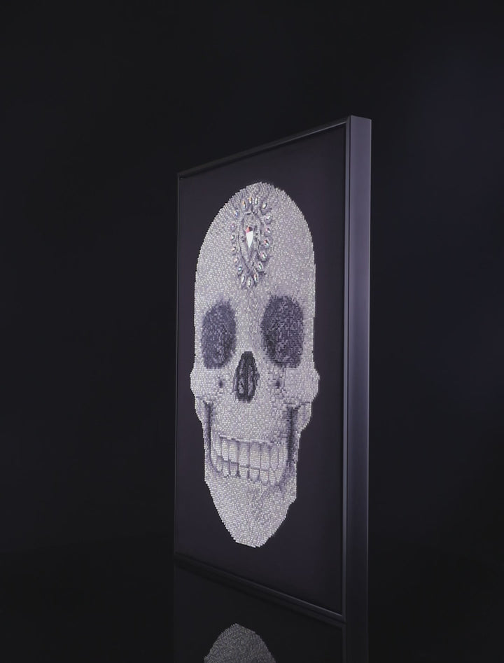 Diamond Dotz Crystal Skull - 23.6 x 16.5 in