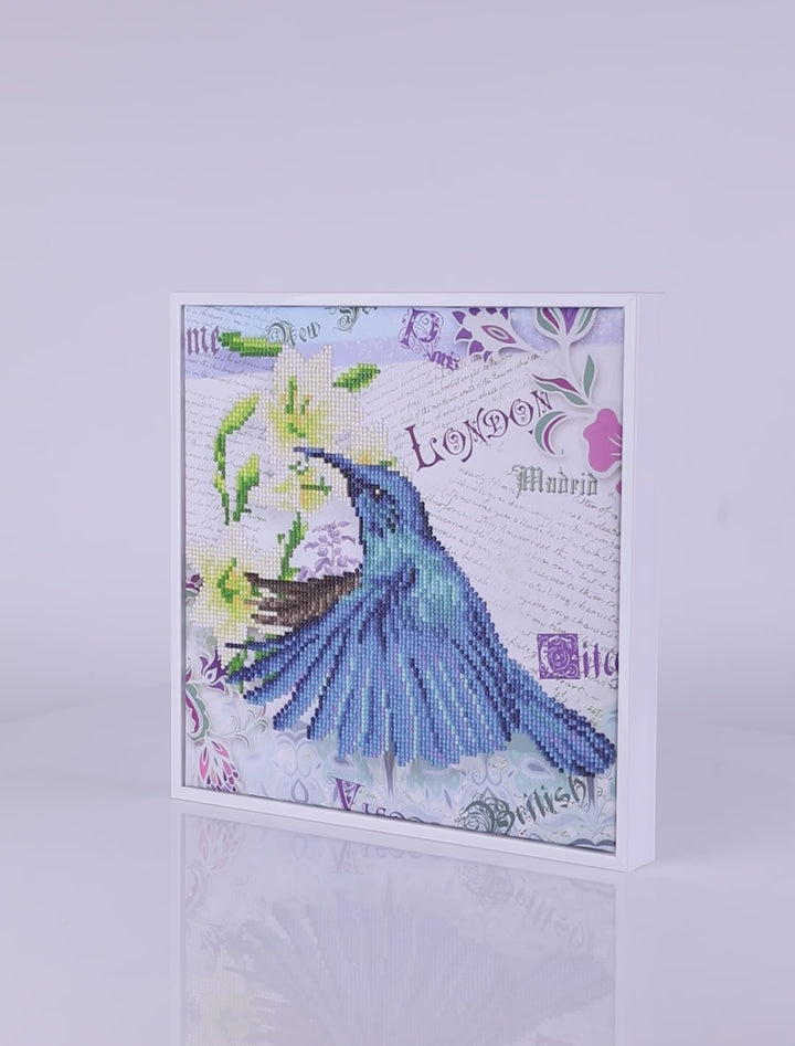 Diamond Dotz Hummingbird Travels - 12 x 12 in