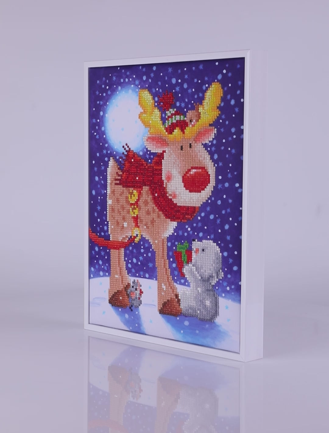 Diamond Dotz Reindeer Gift - 13.8 x 10.6 in