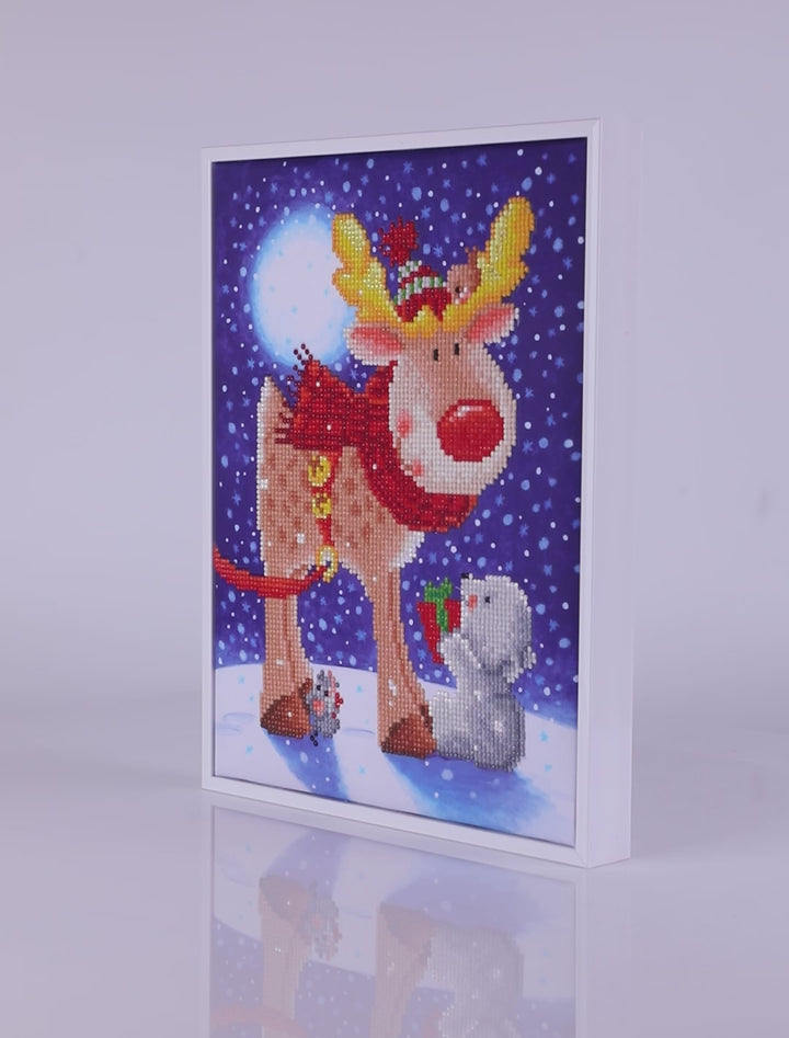 Diamond Dotz Reindeer Gift - 13.8 x 10.6 in