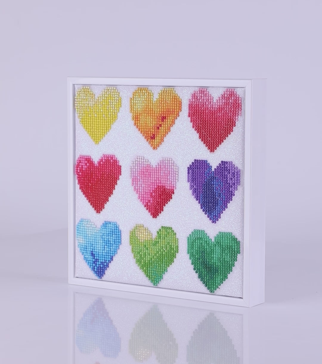 Diamond Dotz Love Rainbow - 9.1 x 9.1 in