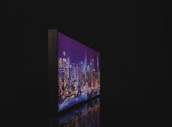 Diamond Dotz City Lights - 11.42 x 29.53 in