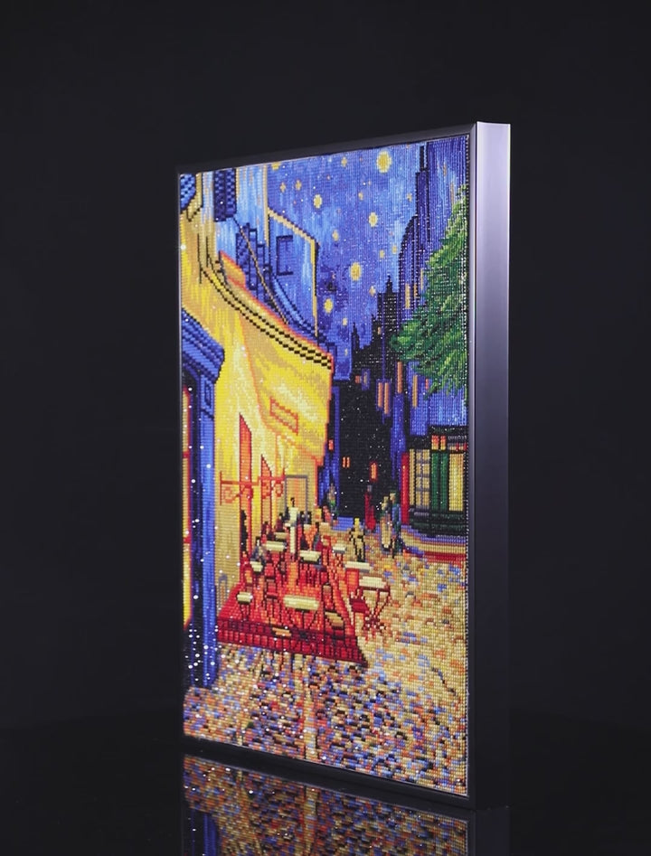 Diamond Dotz Café At Night (Van Gogh) - 20.5 x 16.5 in