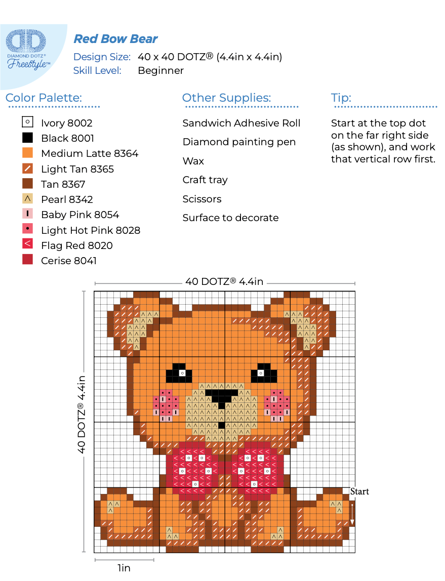 Red Bow Bear