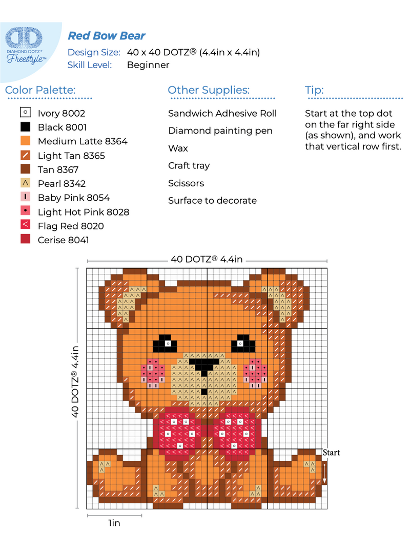 Red Bow Bear