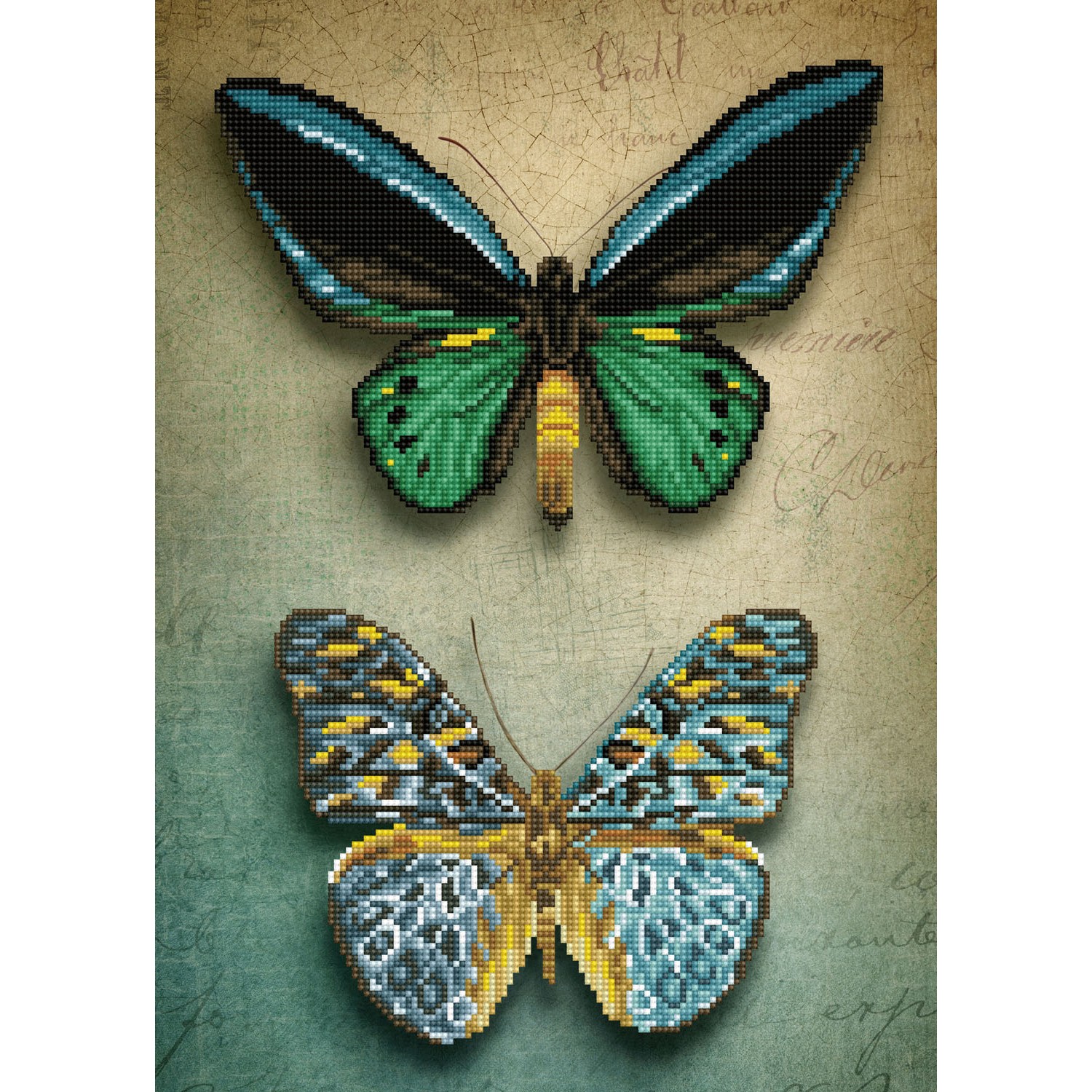 Vintage Butterflies Diamond Painting 