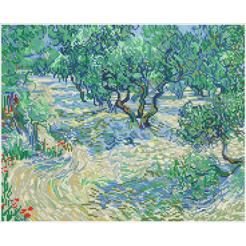 Olive Orchard ((Van Gogh))